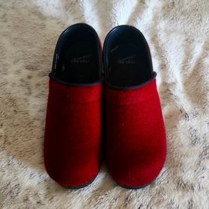Dansko fleece clogs